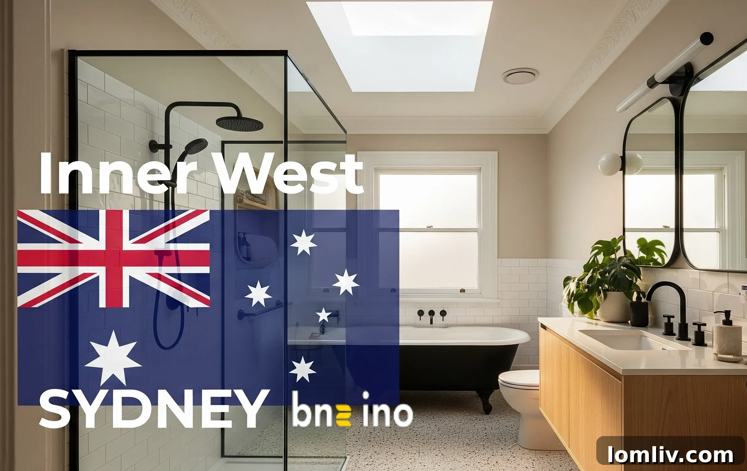 Modern bathroom renovation in Sydney's Inner West