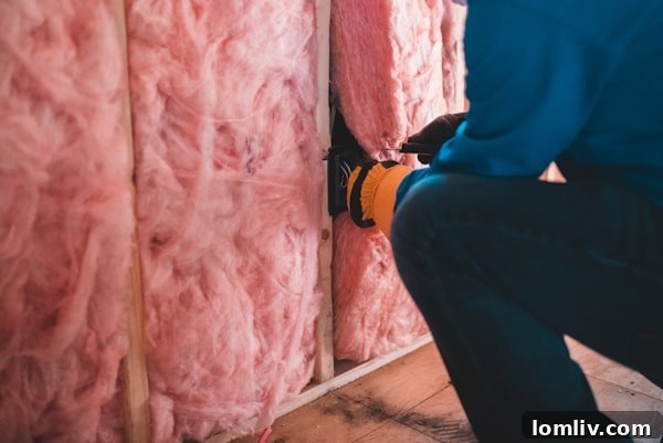 Sealing gaps around windows and doors