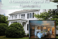 Greenbrier Grandeur in a Historic American Gem