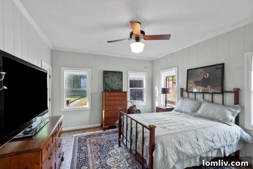 Interior View of a Bedroom