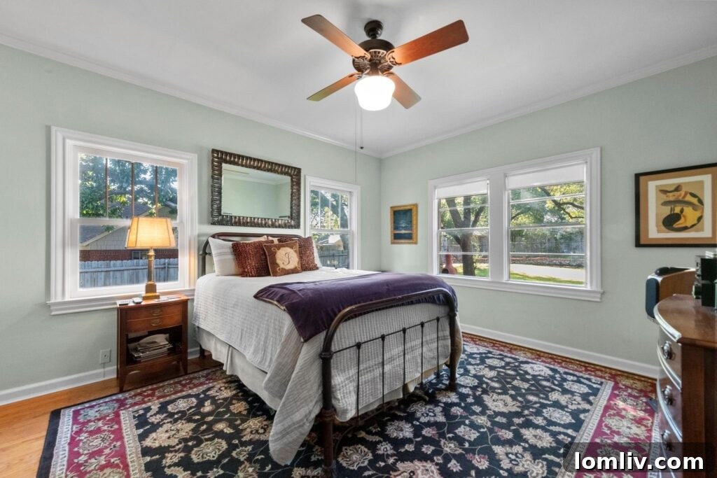 Ample Sized Bedroom in Bungalow