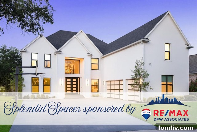Hackberry Creek Luxury Home Exterior View