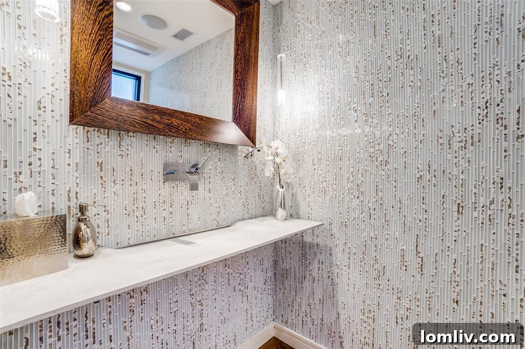 Turtle Creek Vista: A Serene Three-Bedroom Haven 10 Custom Bar Area in Unit 19BC