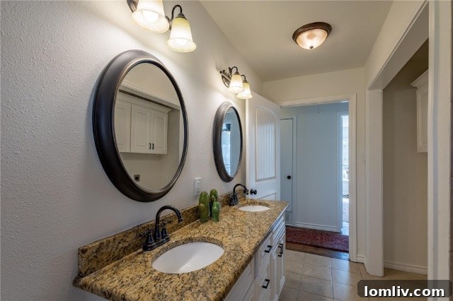 Hardwood Floors in Living Area