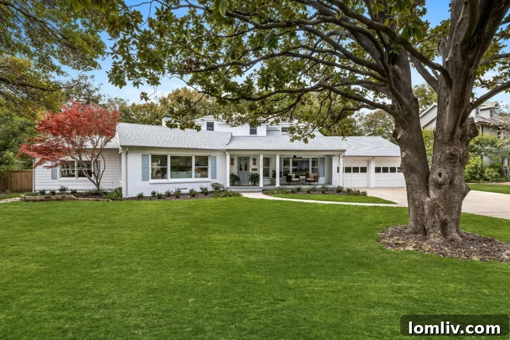 Exquisite Preston Hollow Home Exterior - 4326 Margate Drive