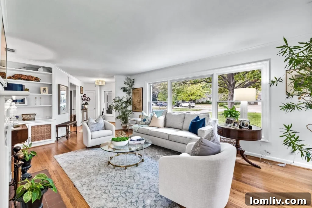 Spacious Main Living Room with Ample Natural Light