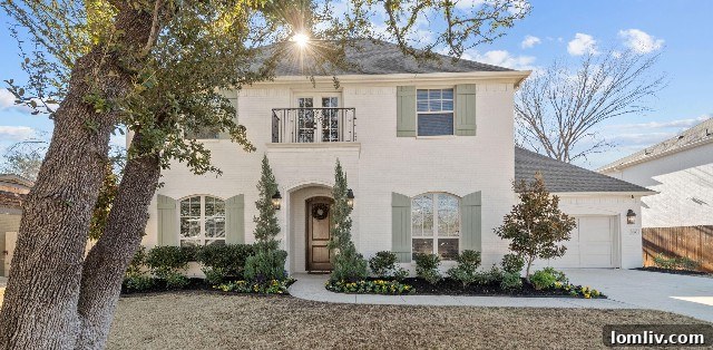Contemporary new construction home in Westcliff, Fort Worth, built in 2017