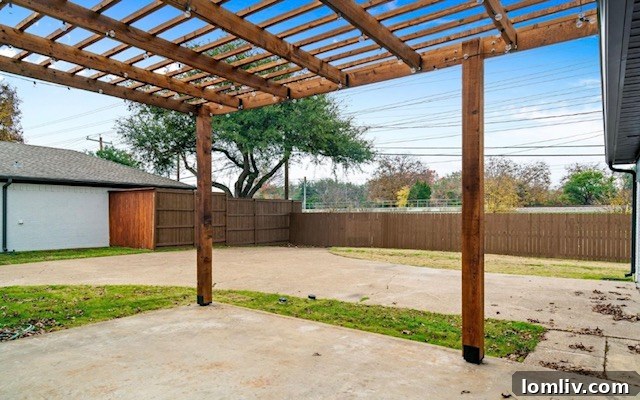 Exterior view of 6114 Berwyn Lane, a charming single-story home