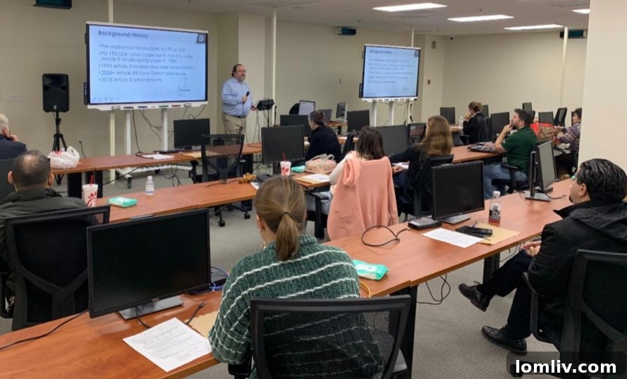 Dallas Eradicates Permitting Backlog 4 Development Advisory Committee meeting