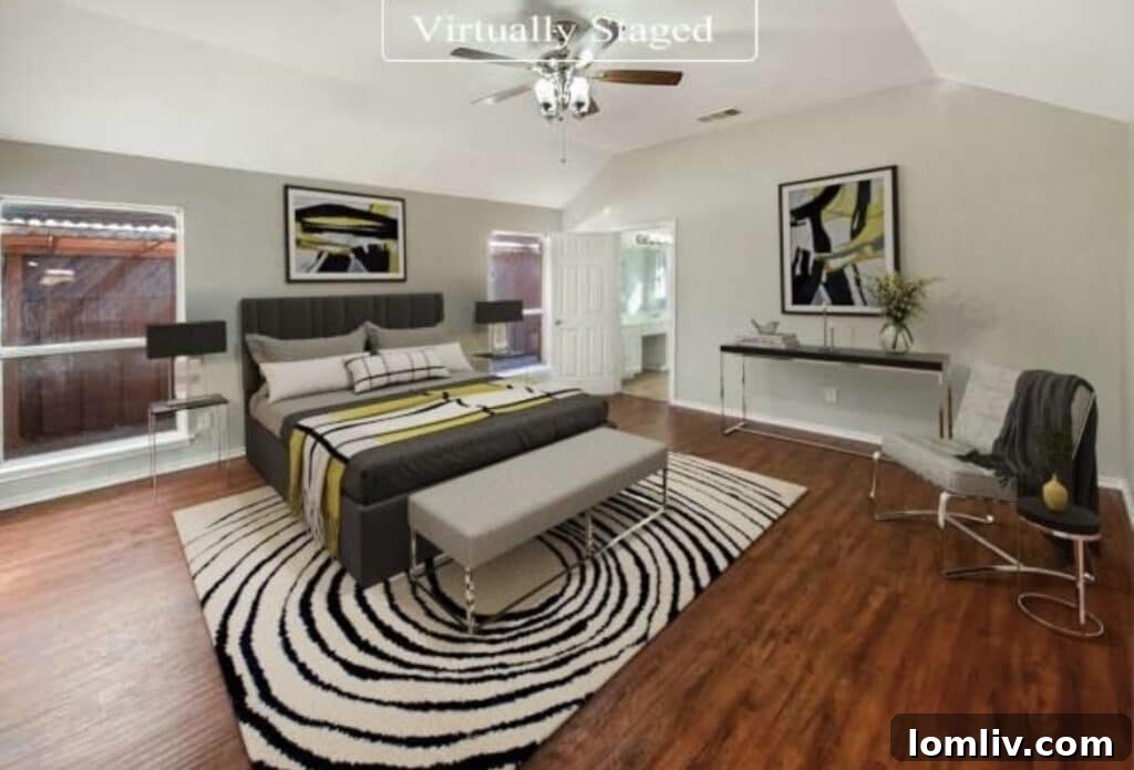 Bright living room with natural light at 3624 White River Drive