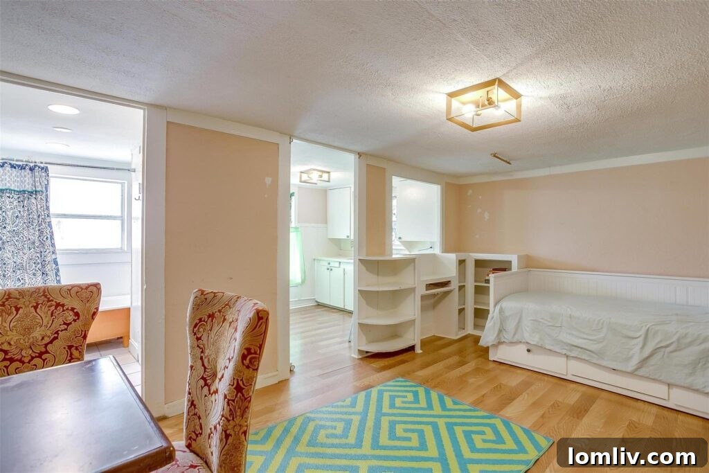 Detached Garage with Upper Apartment for Income Opportunity
