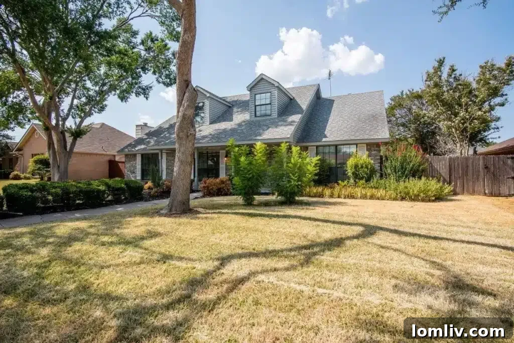 A beautiful classic Americana home in Plano, recently updated and ready for new owners, located near parks.