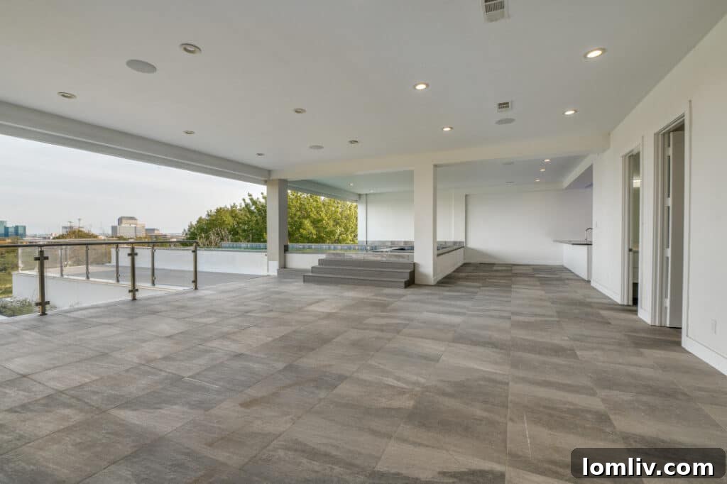 This modern mansion is more than meets the eye.