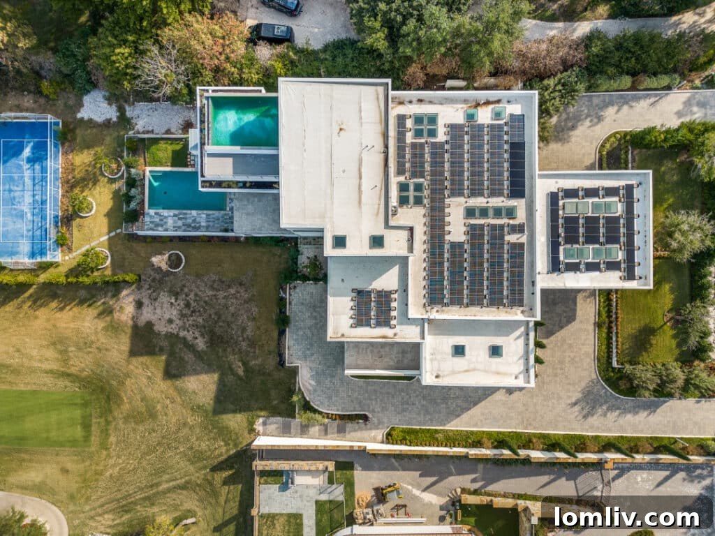 This modern mansion is more than meets the eye.