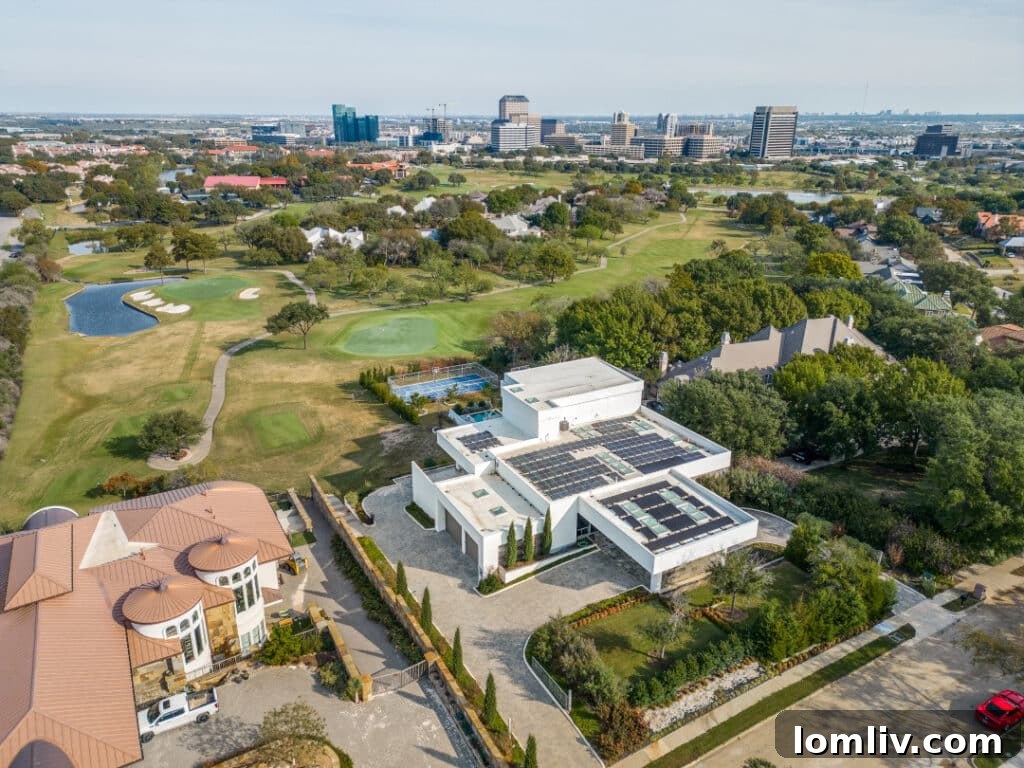 This modern mansion is more than meets the eye.