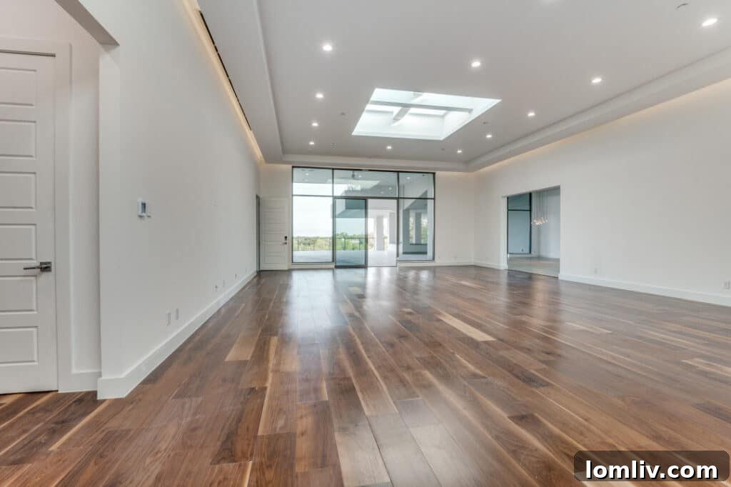 This modern mansion is more than meets the eye.