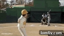 Youth baseball player running onto the field