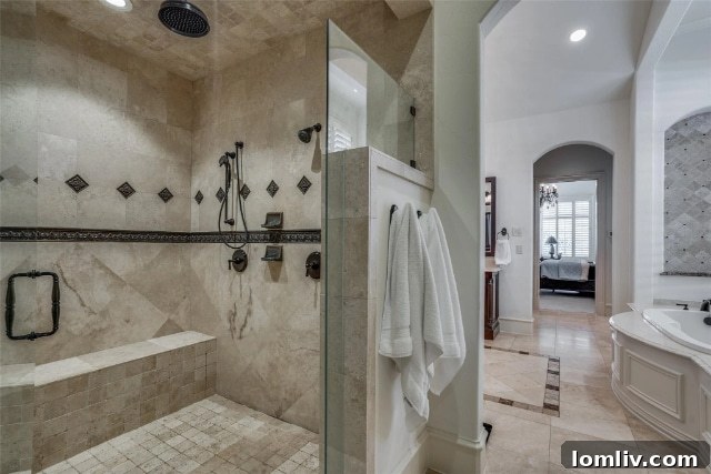 Hillcrest Estates Italian Villa A Legacy For Lifelong Memories 14 Elegant walk-in closet in a luxury home