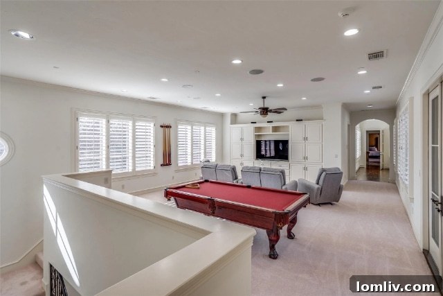 Hillcrest Estates Italian Villa A Legacy For Lifelong Memories 17 Guest bedroom with balcony access in a luxury Dallas home