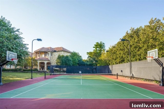 Hillcrest Estates Italian Villa A Legacy For Lifelong Memories 26 Lush landscaping and expansive grounds of a Dallas luxury estate