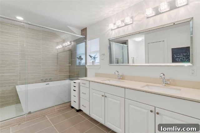 Luxurious Primary Bathroom with Modern Finishes