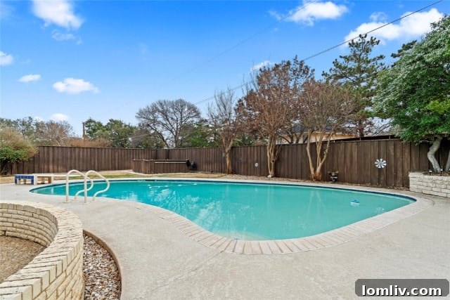 Private Backyard Oasis with Pool at 4324 Twin Post Road