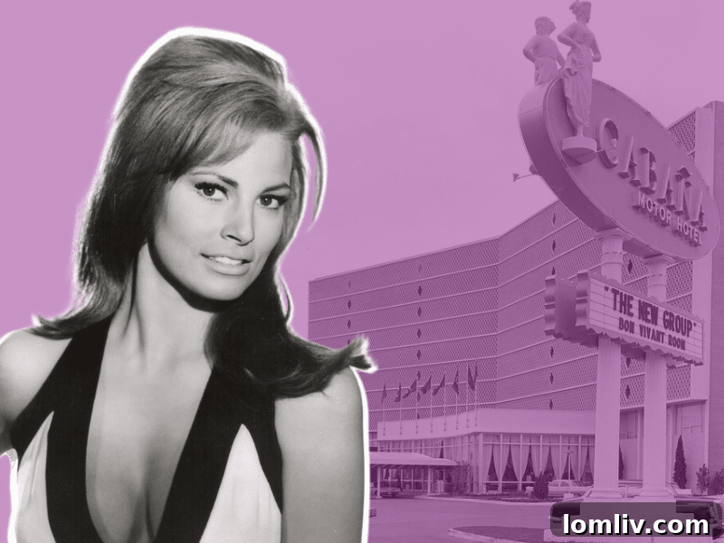 Raquel Welch, a legendary actress and Hollywood icon, during a public appearance, embodying grace and beauty.