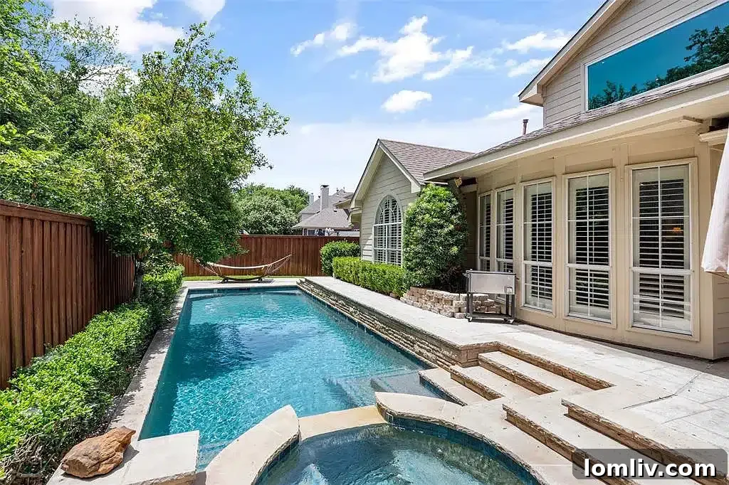 Charming exterior of the family home at 3513 Cottonwood Springs Drive, The Colony