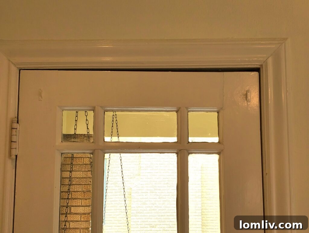 Common signs of foundation problems in North Texas homes including out-of-frame doors