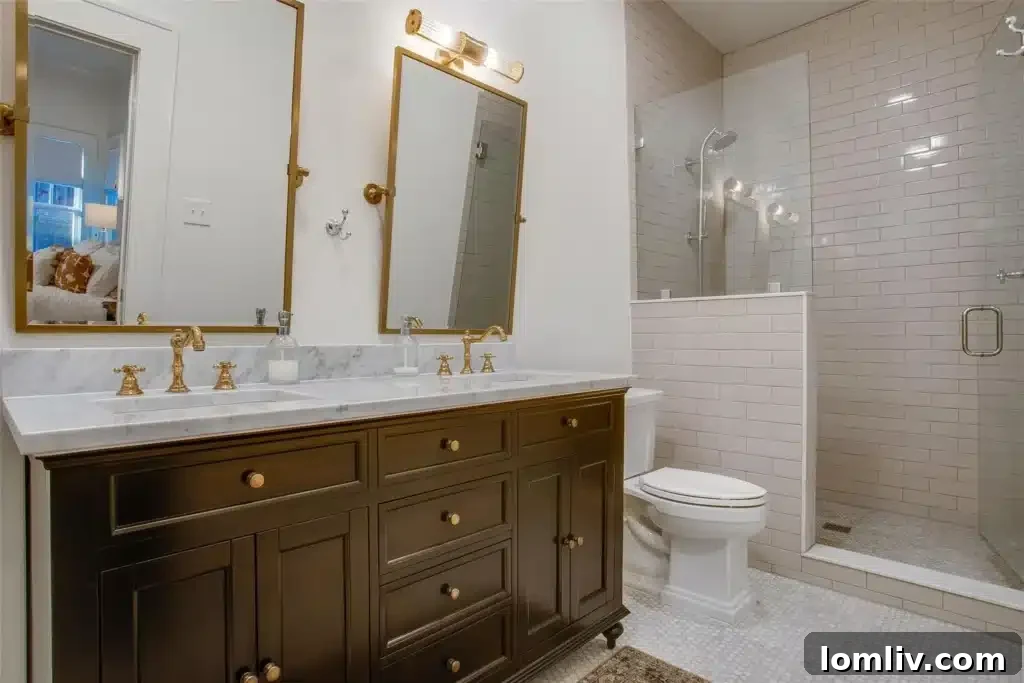 Spacious and serene principal bedroom in a Kings Highway Craftsman home