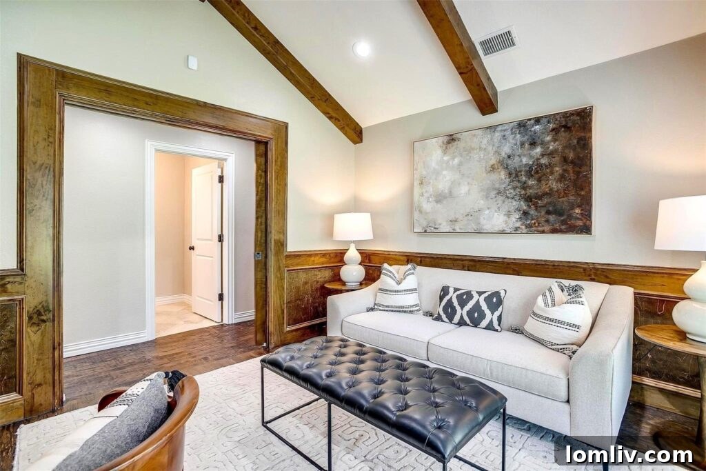 Private Study Tanglewood Home