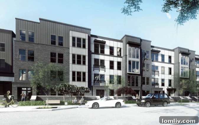 Proposed Cypress Creek development featuring modern multi-family housing.
