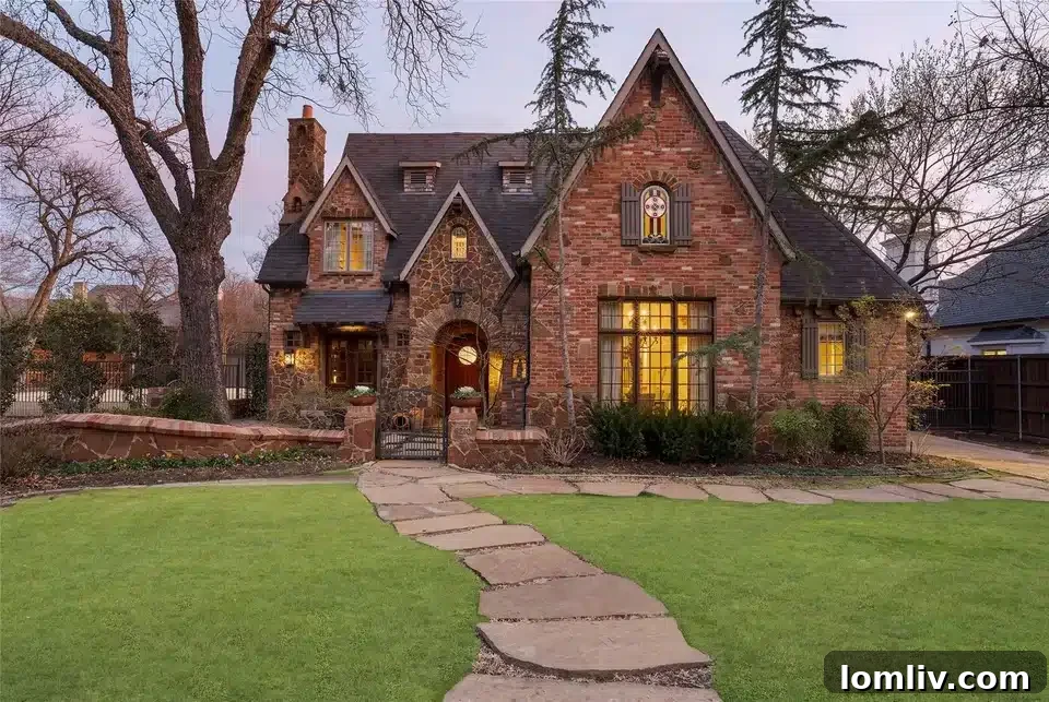 Luxurious Preston Hollow Home Exterior with Elegant Design