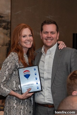 RE/MAX DFW Associates award winners with Bryan Cox