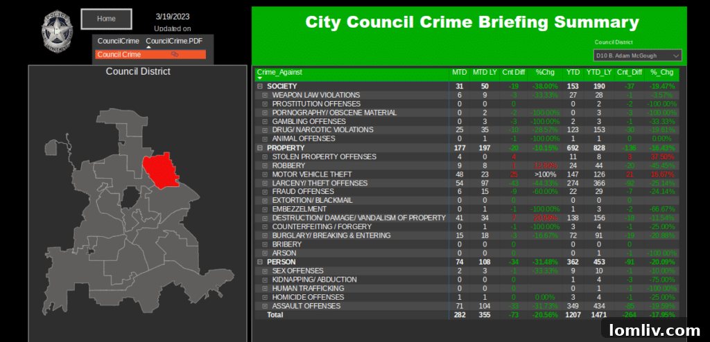 Dallas City Council District 10 residents discuss crime rates
