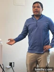 Essential Details from Saturday's District 10 Meeting with Sycamore Strategies on Cypress Creek 13 Woot Lervisit, a local resident, presenting his neighborhood's concerns.