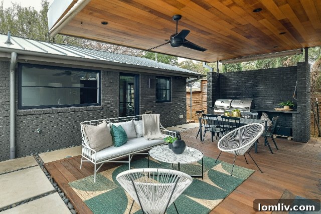 Outdoor Kitchen and Pavilion