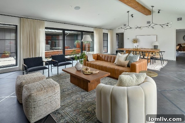 Midcentury Modern Ranch Dining Area