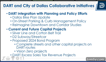 DART-Dallas Agreement Derailed: Leaders Seek Path to Restoration 3 Aerial view of a DART train line under construction or expansion in Dallas