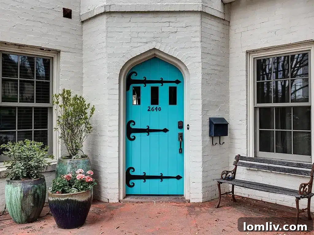 Fort Worth Spanish Eclectic: The Dream Wedding Gift, Toasting to a Lifetime 2 Facade of the Fort Worth Spanish Eclectic home at 2640 Forest Park Blvd.