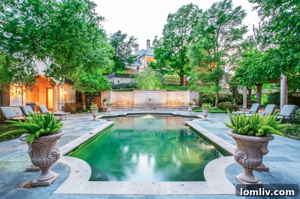 Expansive and luxurious outdoor living space with scenic views.