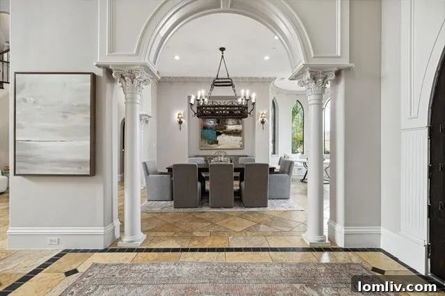 Elegant Architecture of a Texas Castle