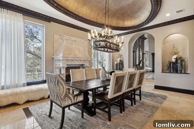 Southlake castle interior