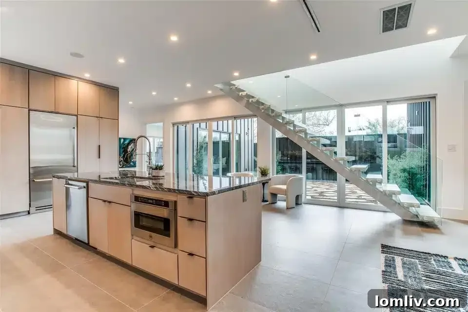 Luxurious Dining Area in an Open Concept Home