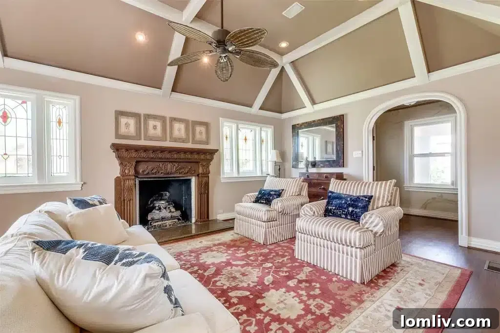 Greenville Ave Area Home with Designer Ceiling