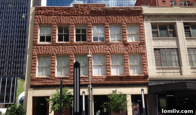 Before significant alterations, 1611 Main Street in Dallas. Photo courtesy of Preservation Dallas.