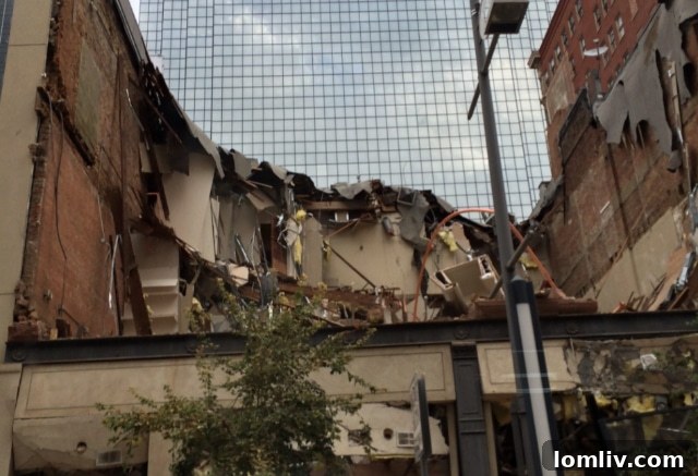 After significant alterations, 1611 Main Street in Dallas. Photo courtesy of Preservation Dallas.