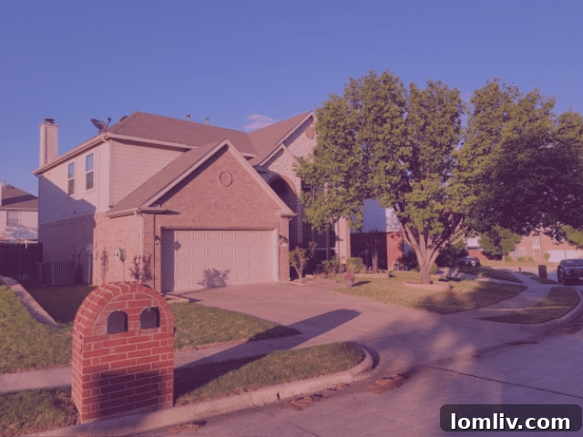 The charming entrance to The Village of Oak Park in Bedford, Texas, showcasing its welcoming community vibe and well-maintained surroundings.