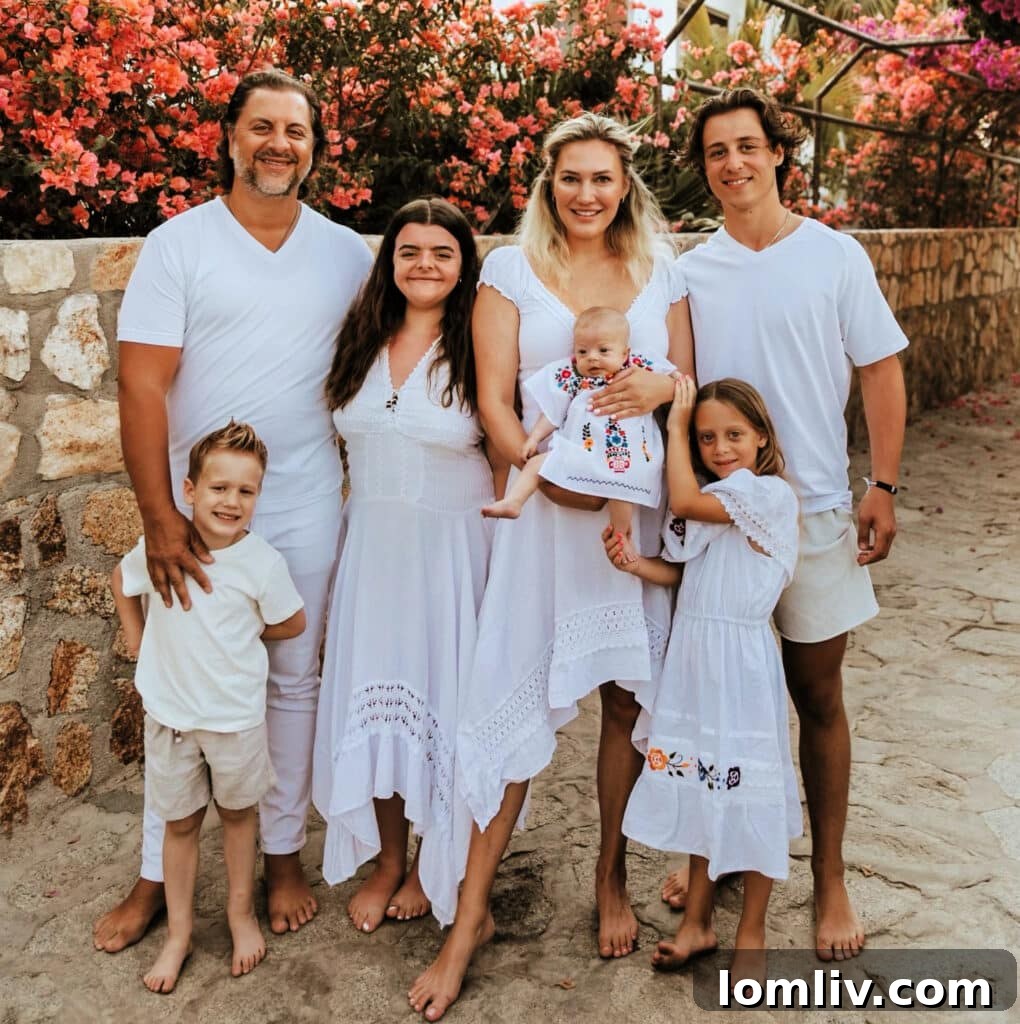 Giuseppe 'JP' Piccinini enjoying time with his family, emphasizing his commitment to work-life balance.