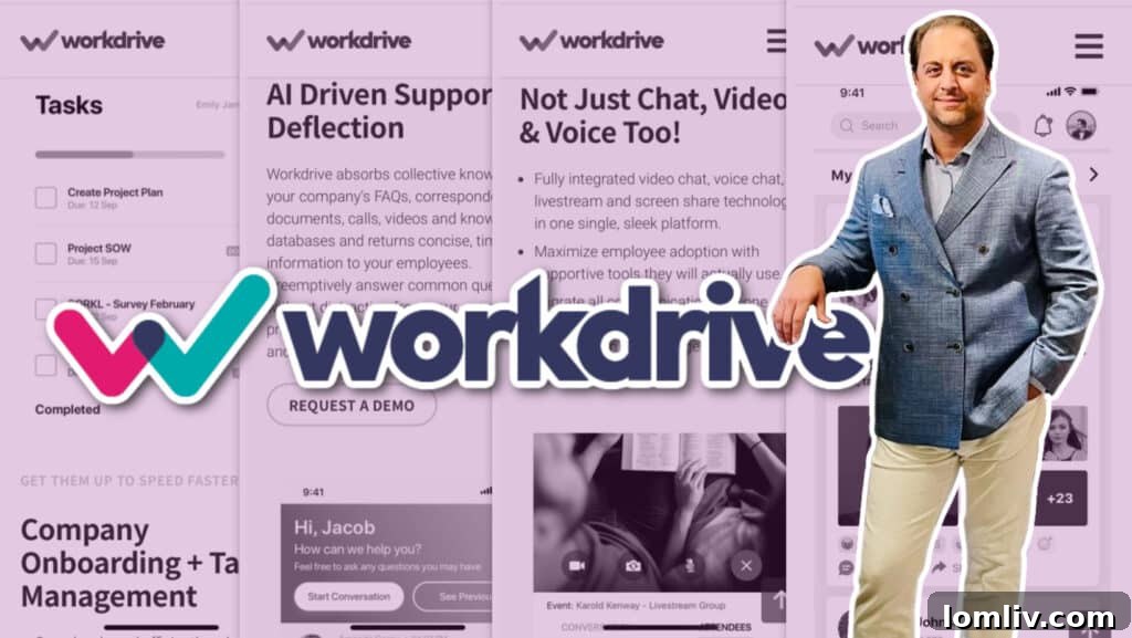 Workdrive technology platform, a key innovation from Vesuvius Holdings.